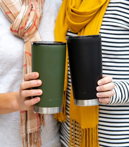 Black and Green 20oz Tumblers