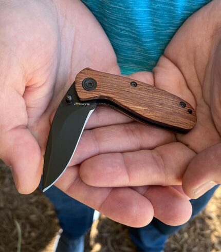 Rosewood Liner lock knife