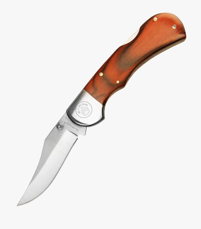 SK-404-Pakkawood-lock-back-knife-front Pakkawood Lock back knife