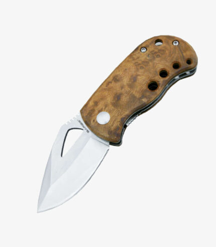 Maple burl knife