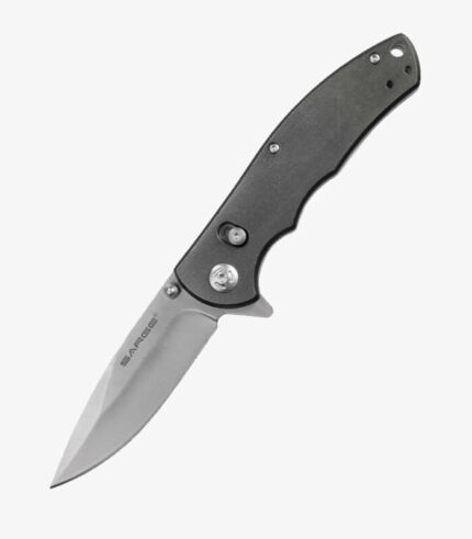 Gray rock lock folder front