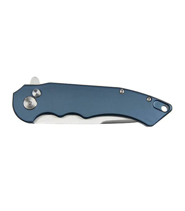 SK-824-Anodized-Aluminum-Folder-Knife-closed Closed anodized Aluminum Folder Knife
