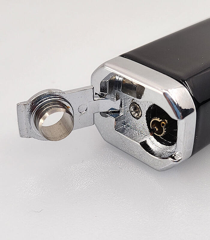 SK-TL-Cigar-Punch-Cutter Cigar Punch on Torch Lighter