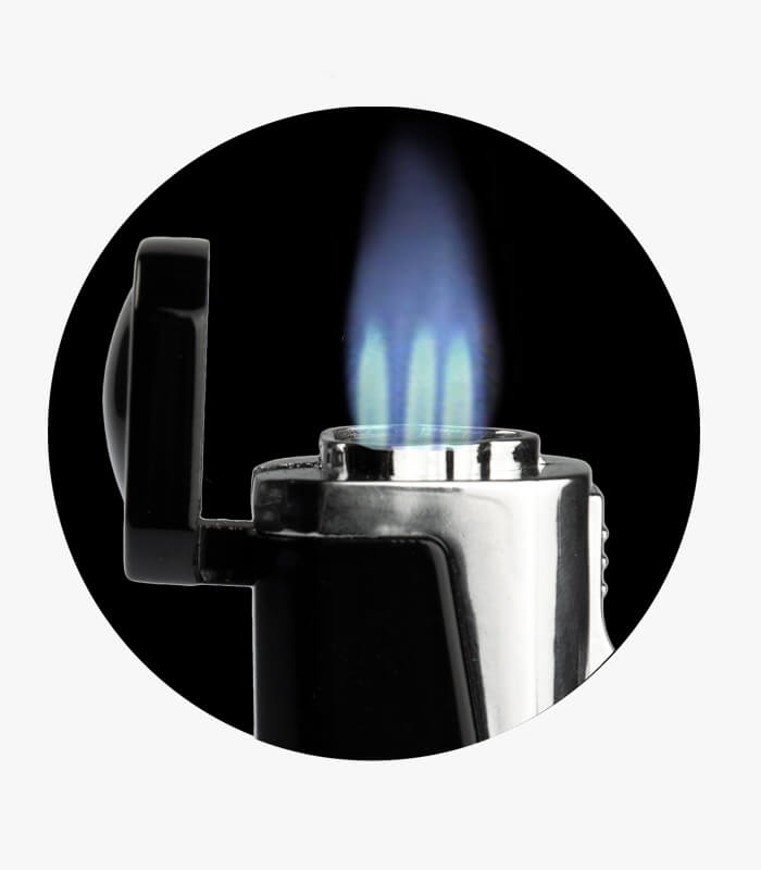 SK-TL-butane-cigar-lighter-flame Butane Cigar Lighter blue flame
