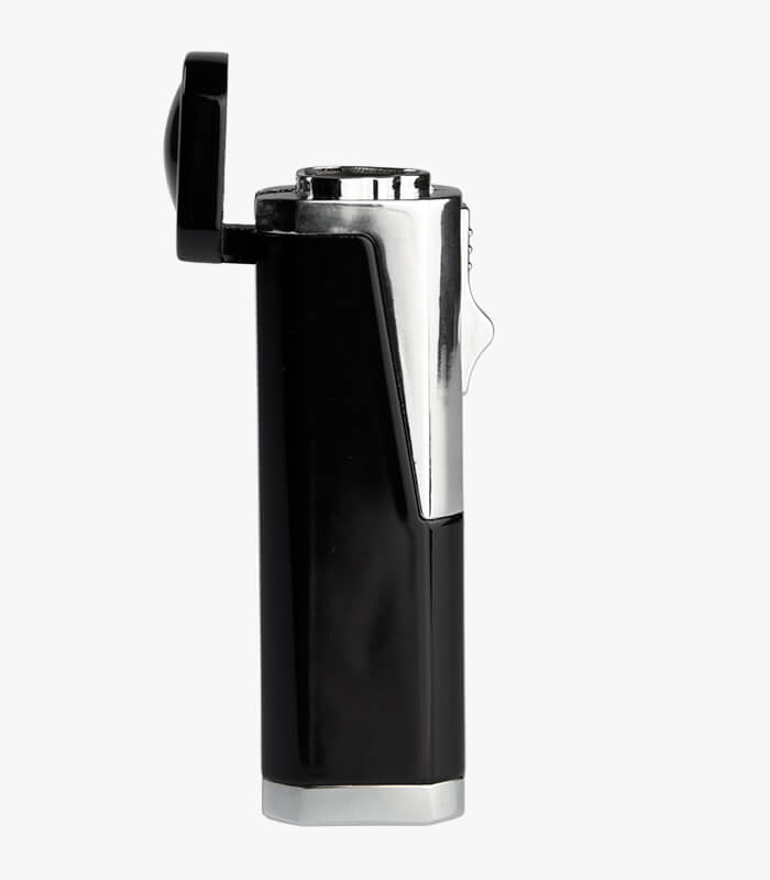 SK-TL-butane-cigar-lighter-front Butane Cigar Lighter with cap up
