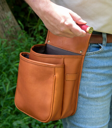 SLC-505 Large Shotgun shell bag on belt