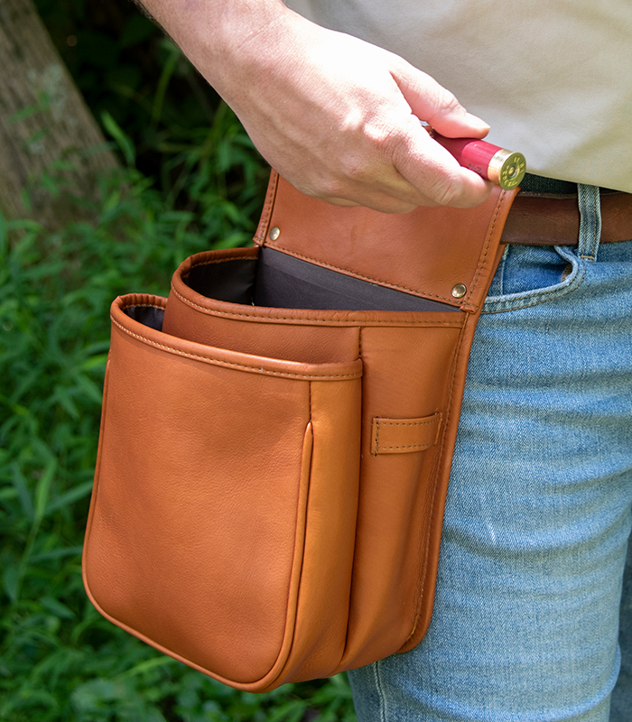 SLC-505 Large Shotgun shell bag on belt
