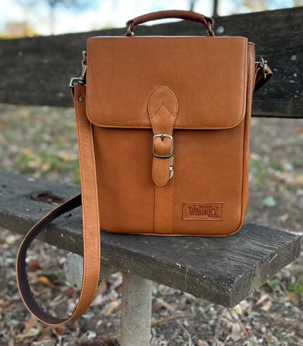 Leather Whiskey Tote