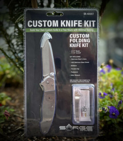 Make your own folding knife with this kit.