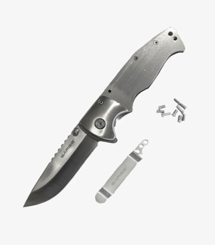 Make your own folding knife with this kit.