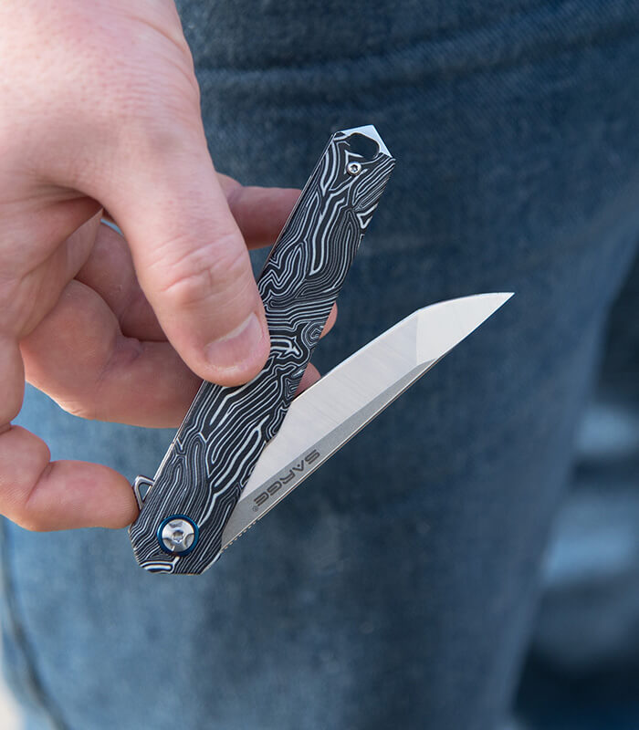 D2 STEEL STILETTO FOLDER