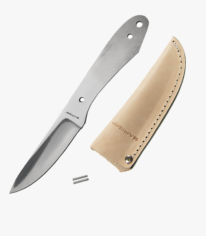 SK-907KIT-Front-pieces-make-your-own-knife Make your own fixed blade knife with this kit. Perfect for Woodworkers,