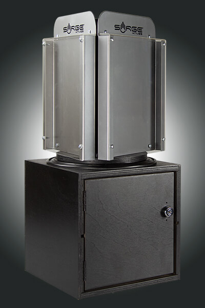 Three-panel-countertop-sarge-knife-display