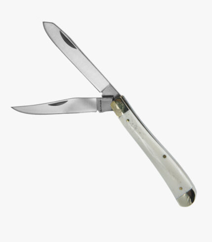 SK-227 White bone folder open front